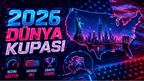 Amerika – 2026 Dünya Kupası Klavye Challenge'ı görseli